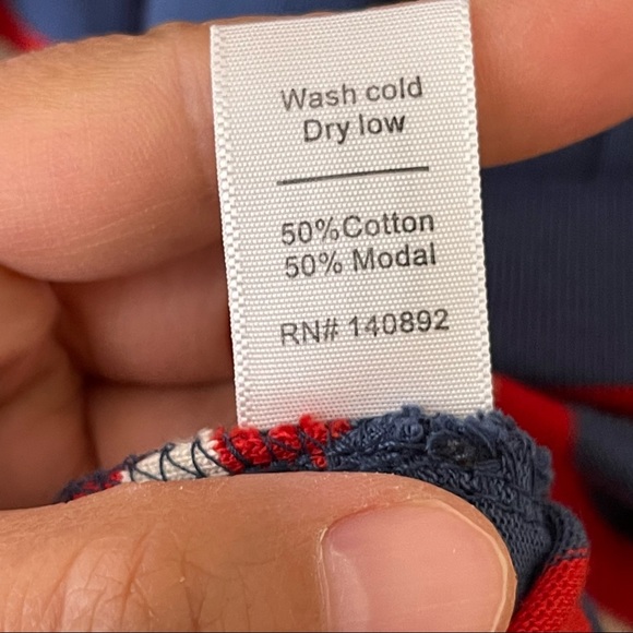 MARINE LAYER Sadie Midi Dress in Red Stripe Size S - Picture 8 of 13